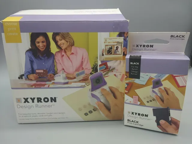 XYRON Design Runner  Part #: 24139  Handheld Craft Printer / NEW ~ OPEN BOX