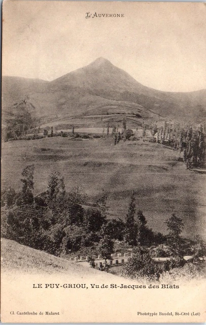 15 LE PUY GRIOU old postcard / REF -VP7130