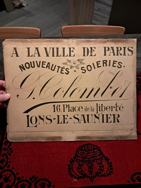 Enseigne publicitaire, Café' Bistrot des années 60 (1