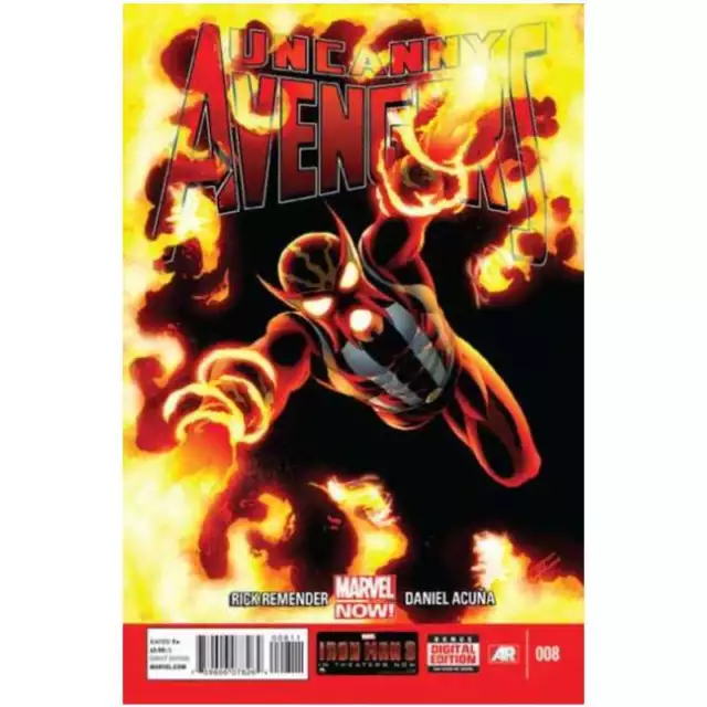Uncanny Avengers (2012 series) #8 in NM minus condition. Marvel comics [z;