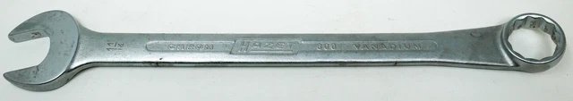 HAZET 600 Very Large 1 1/4" SAE Combination Wrench Vintage W Germany 16" Length