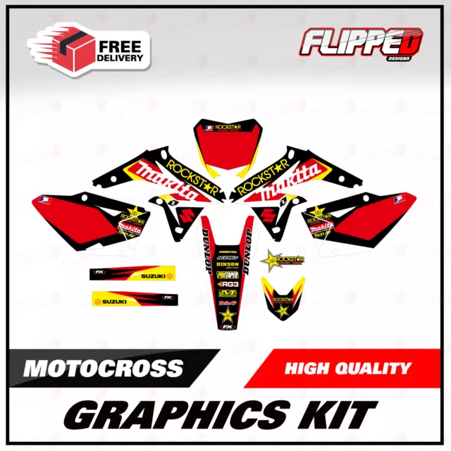 budget Suzuki RMZ450 2008 to 2009 Graphics Kit Energy Motocross Moto X RM