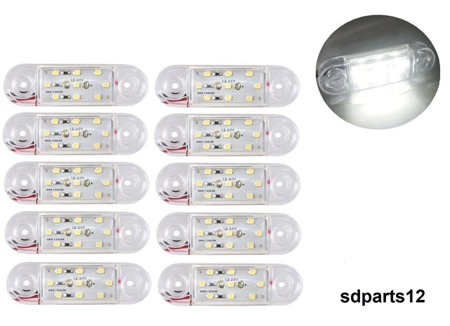 1 Paire Feux De Gabarit Avant LED Dynamiques - Compatible BMW Mini Cooper R60 Countryman R61 Paceman