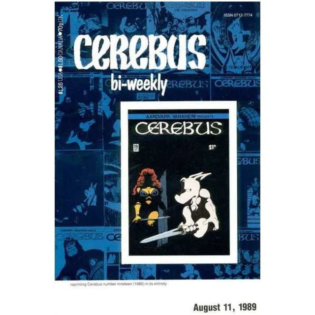 Cerebus Bi-Weekly #19 in Very Fine + condition. Aardvark-Vanaheim comics [o/