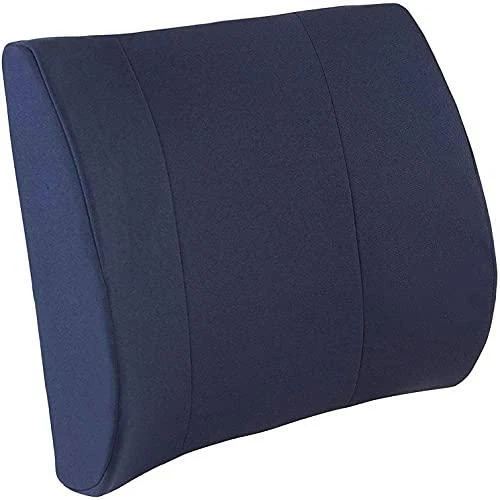 DMI Memory Foam Lumbar Pillow Support Pillow Back Support Chair Cushion with