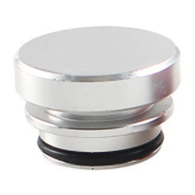 Car -Lighter Plug Car Eject Button -Lighter Plug Delete Cover Color Silver B4O1