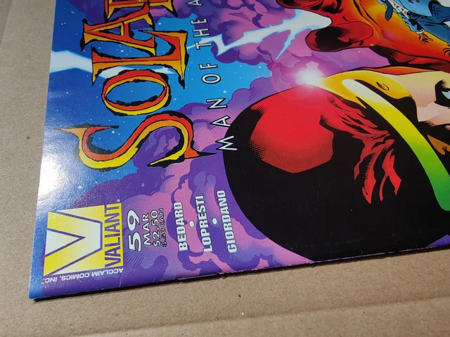 Solar Man of the Atom #59 (March 1996 Valiant) FN/VF 2