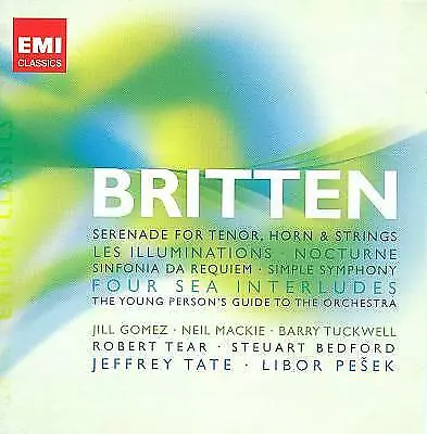 Benjamin Britten : Song Cycles/Sinfonia Da Requiem/Four Sea Interludes CD 2