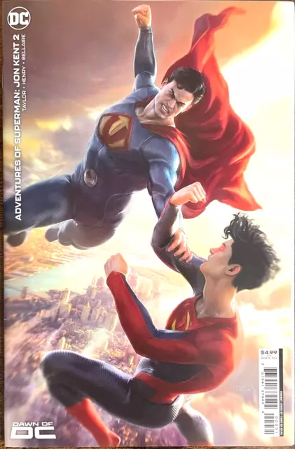 Adventures Of Superman Jon Kent #2 Tiago Da Silva Variant 2023 Dc Comics Vf/Nm