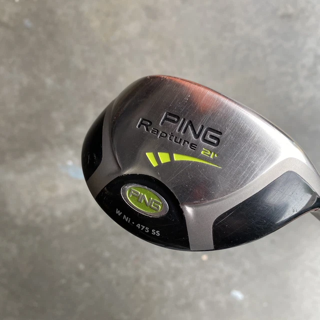 Fer De Golf Ping Rapture N°3 - Droitier - Tige Acier Flexible Régulière - Point Noir - Longueur 39" - Occasion