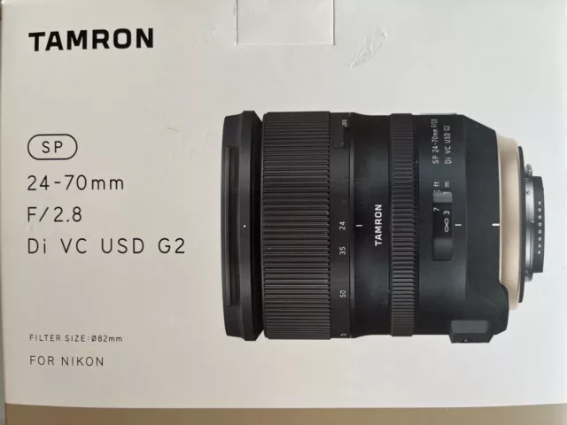 🔴Mai Sonderangebot🔴Tamron SP 24-70mm f2.8 Di VC USD G2 Objektiv Linse Nikon