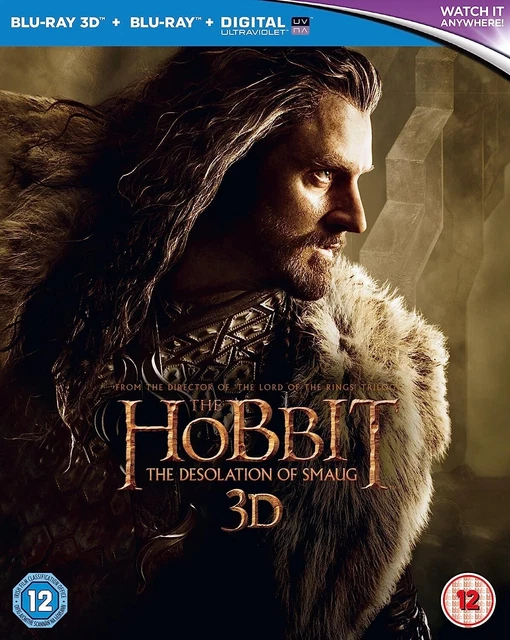 The Hobbit: The Desolation of Smaug  blu-ray 3d