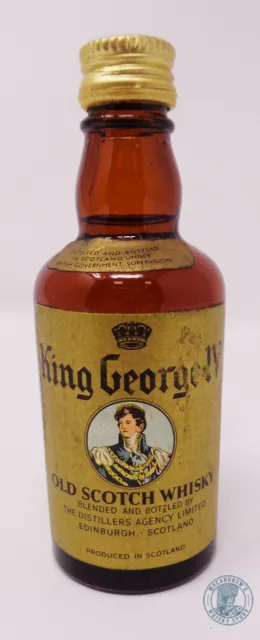 Miniature / Mignon Scotch Whisky KING GEORGE IV