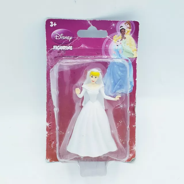 Disney Princess Figurine Cinderella Figure Plastic 3" New Damage Package