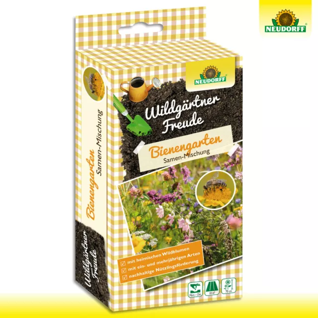 Neudorff WildgärtnerFreude 50g Bienengarten | Wildblumenwiese | Wildbienenschutz