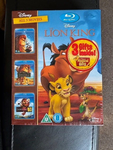 Li Ray Kin THE LION KING COLLECTION 1 2 3 Trilogy BLU-RAY BOX SET New Sealed £14. ...