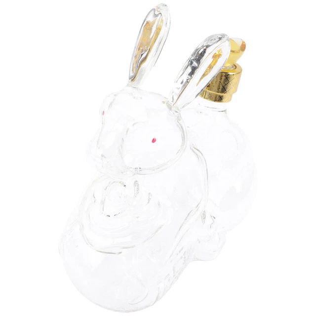 Bicchiere coniglio bottiglia vino canter vino a Pasqua aeratore per vino portatile