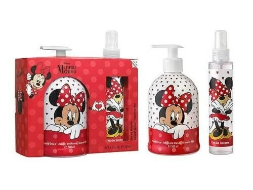 Minnie Mouse Coffret Idée Cadeau - Savon + Eau de Toilette