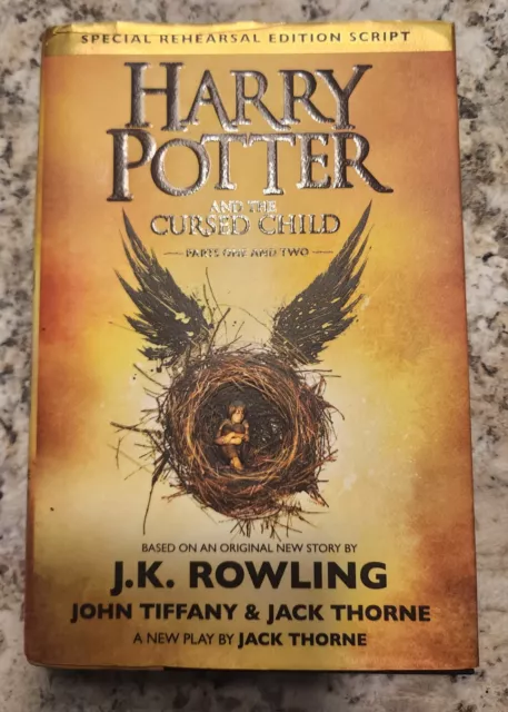 Harry Potter and The Cursed Child Special Rehearsal Edition Script Hardcover