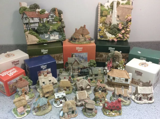 LILLIPUT LANE Miniature Collectors Cottages - Large Boxed Selection - YOU CHOOSE