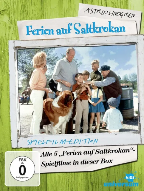 "Ferien auf Saltkrokan" [5 DVDs Box Set] - nach Astrid Lindgren - TV Klassiker!
