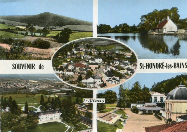 Carte Souvenir de SAINT HONORE LES BAINS