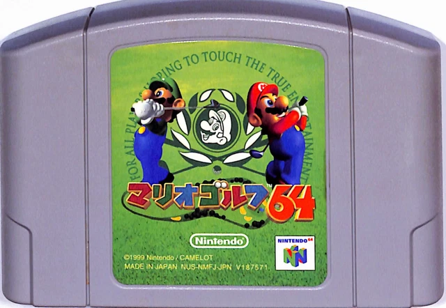 Mario Golf Nintendo 64 n64 Japan import