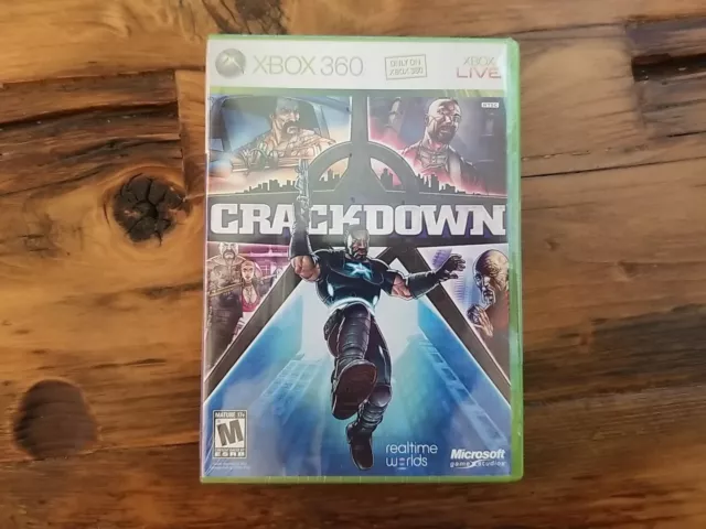 Crackdown (Microsoft Xbox 360, 2007) Sealed