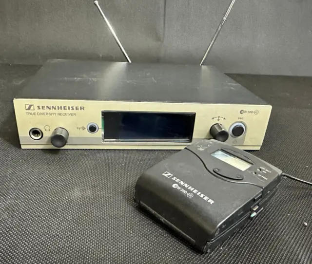 Sennheiser EW300 G3 Transmitter & Receiver Set (734-776 Mhz) - No PSU