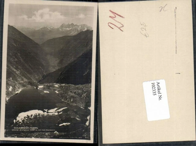 102335;Schladminger Tauern Schladming Klaffersee