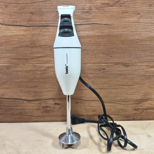 Mixeur Plongeant Mellerware 1300W Avec Verre Cristal - 1,5L - Blanc Léger