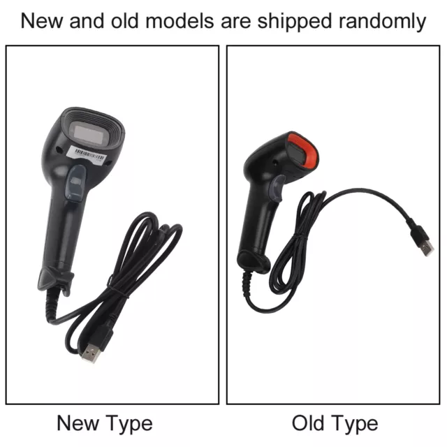 1D Handheld Barcode Scanner Image Bar Code Reader USB Wired Scan Gun For Sto XAT