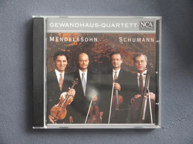 CD Gewandhaus-Quartett – Mendelssohn - Schumann