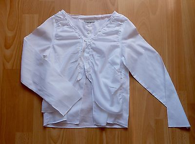 Burberry Haut Tee shirt à bretelles fille BURBERRY en coton blanc taille 8 ans 