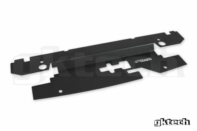 GKTech Radiator Cooling Panel Black for Nissan S14/200SX Series 1 Silvia Zenki