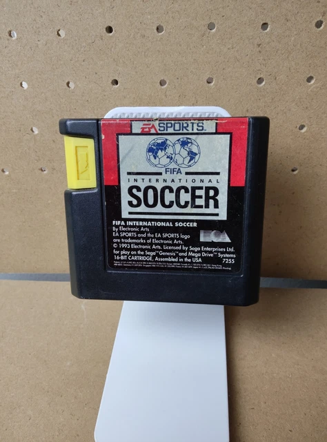 Jeu FIFA International Soccer - Sega Mega Drive, 1993, Complet (boîte, Notice)