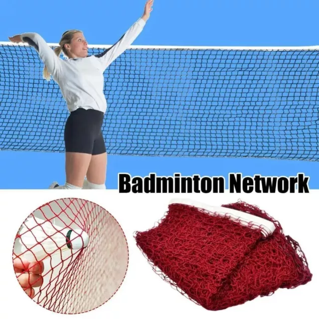 Portable Standard Professional Badminton Net Volleyball Tennis Training Mesh AU