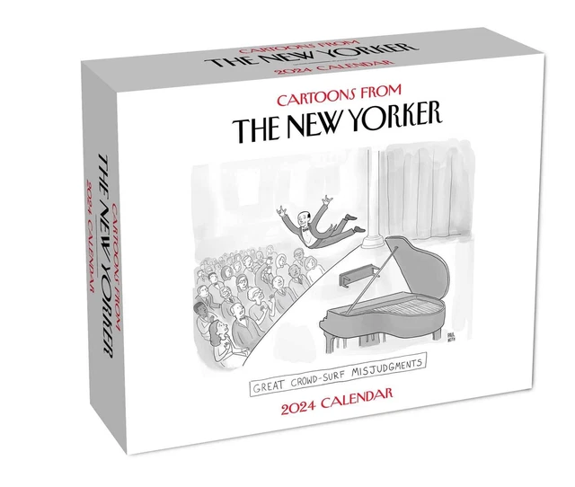 CARTOONS FROM THE New Yorker 2024 Daily Desk Calendar Brand New