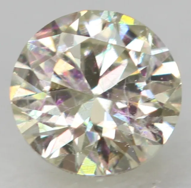 0.18 Carat I VS2 Round Brilliant Enhanced Natural Loose Diamond 3.61mm W VIDEO