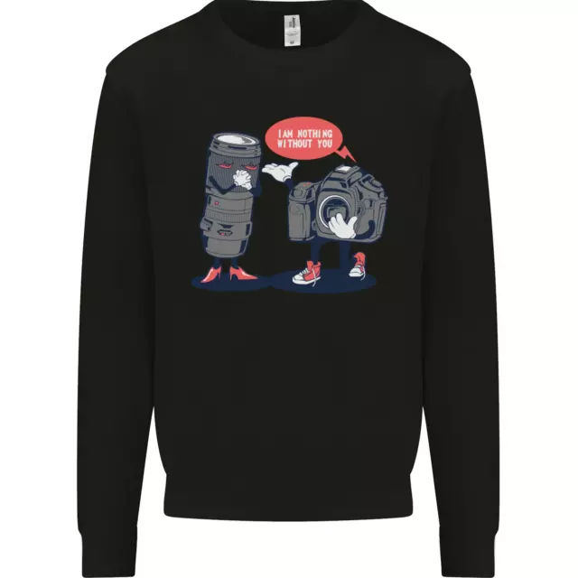 Niente senza di te Fotografia Photorapher Mens Felpa Jumper