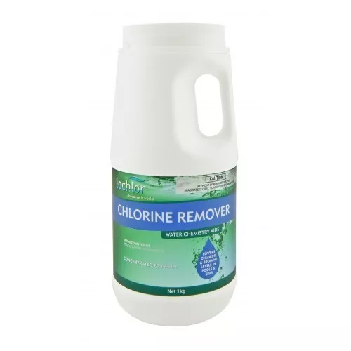 Lochlor Chlorine Remover Swimming Pool Spa 1kg Concentrate Reduce Bromine Levels