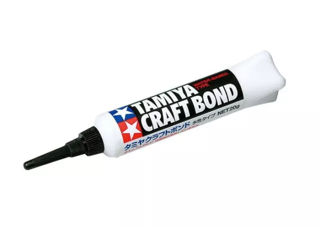 Tamiya Finishing Material 87078 Craft Bond Water-Based Type (20g) Hobby Tool