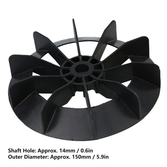 EASY INSTALLATION AIR Compressor Fan Blade Noiseless Operation 150mm ...