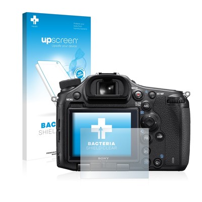 Upscreen PROTEGGI SCHERMO per Sony Alpha NEX-5T anti-batteri protezione trasparente 