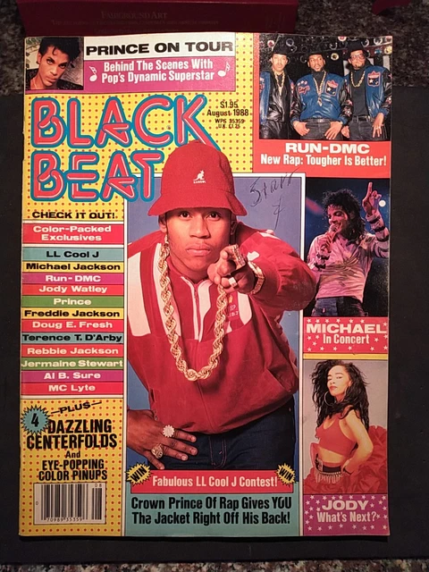Magazine Vintage Black Beat Septembre 1991 - Couverture LL Cool J - Très Bon état