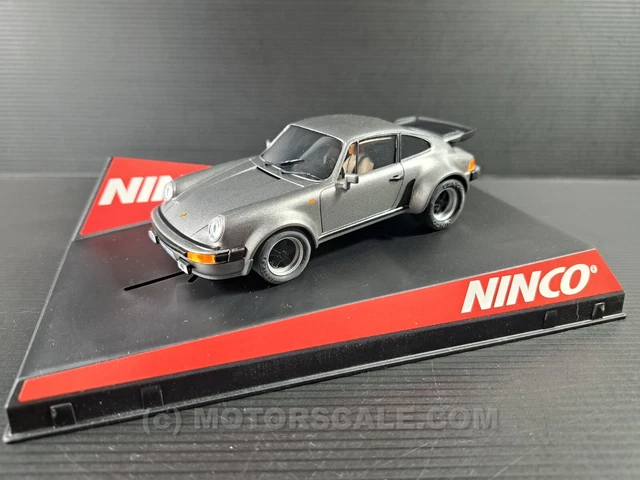Porsche 911 Turbo Anthracite Tonka Polistil 1/16 - Miniature Zamac - Sans Boîte