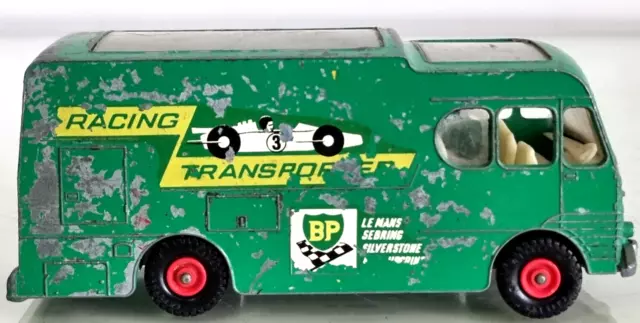 Matchbox M-6 Racing Car Transporter - Vintage Model.