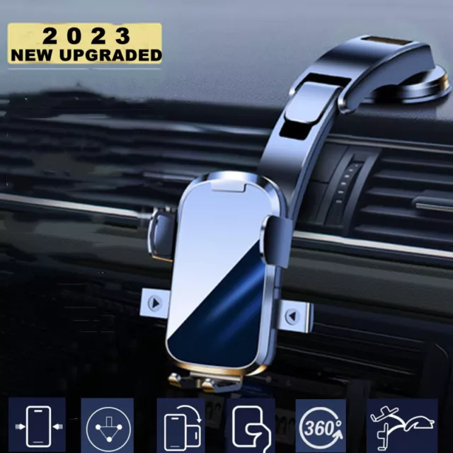 Car Van Trunk Phone Holder Stand Windscreen Dashboard Mobile Support GPS Suction