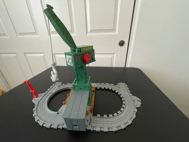 2009 Thomas Take Along And Play Cranky Crane Fold Up Extendable Toy Mattel