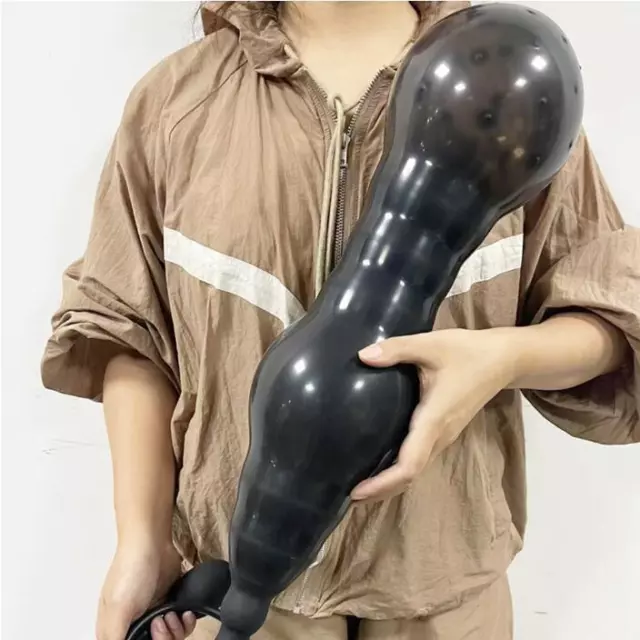 Extra-Large-Inflatable-Male-Prostate-Anal-Butt-Sex-Plug-Dildo-Huge-Men-Women-Toy